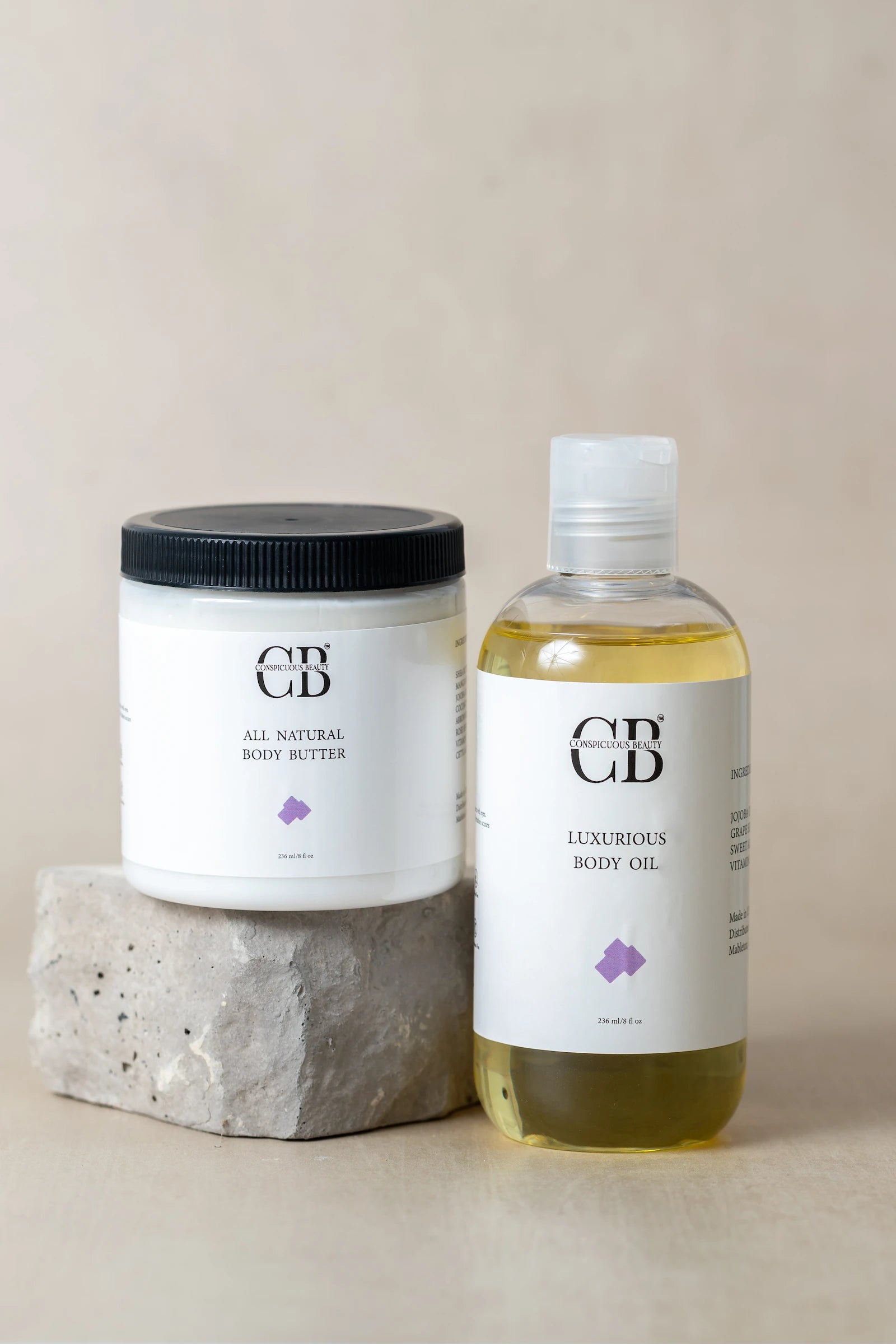 Body Care Bundle – Body Butter & Body Oil Gift Set