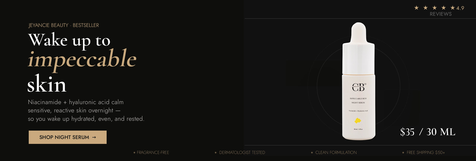 Desktop Banner Image of Serum