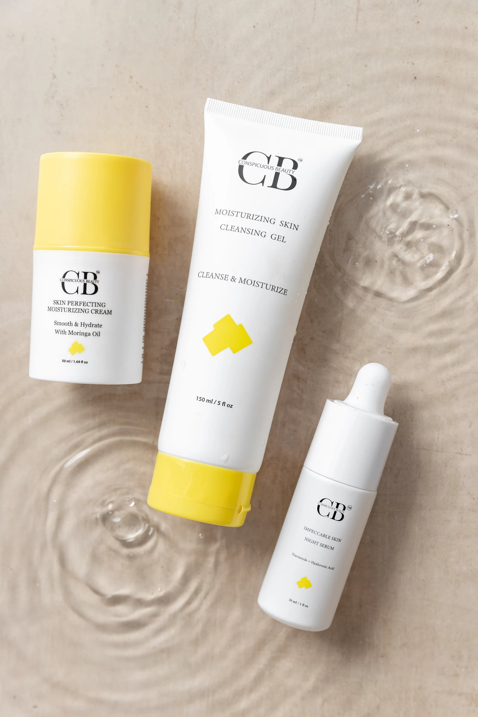 Facial Care Bundle – Vegan Skincare Set for Dry & Sensitive Skin